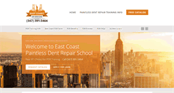 Desktop Screenshot of eastcoast-dentrepairschool.com